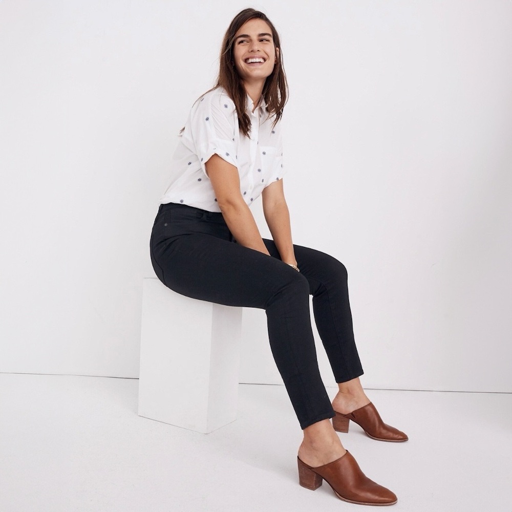 Madewell Curvy High-Rise Skinny Jeans in Carbondale Wash